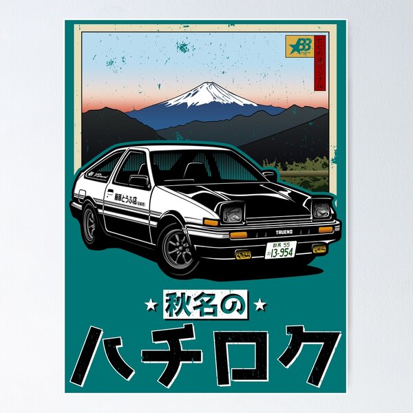 Akina's Hachi Roku V1 Poster
