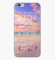 Keep Your Heart In Wonder iPhone Case