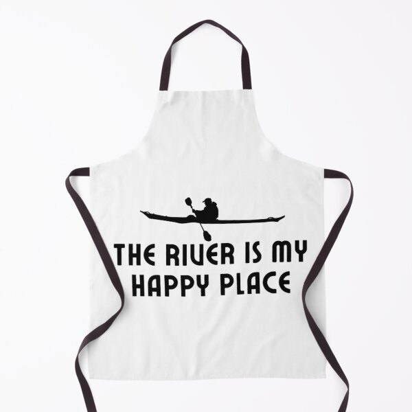 Item preview, Kayak en blanco y negro, deja el camino Ride the River designed and sold by TheMarsEdit.