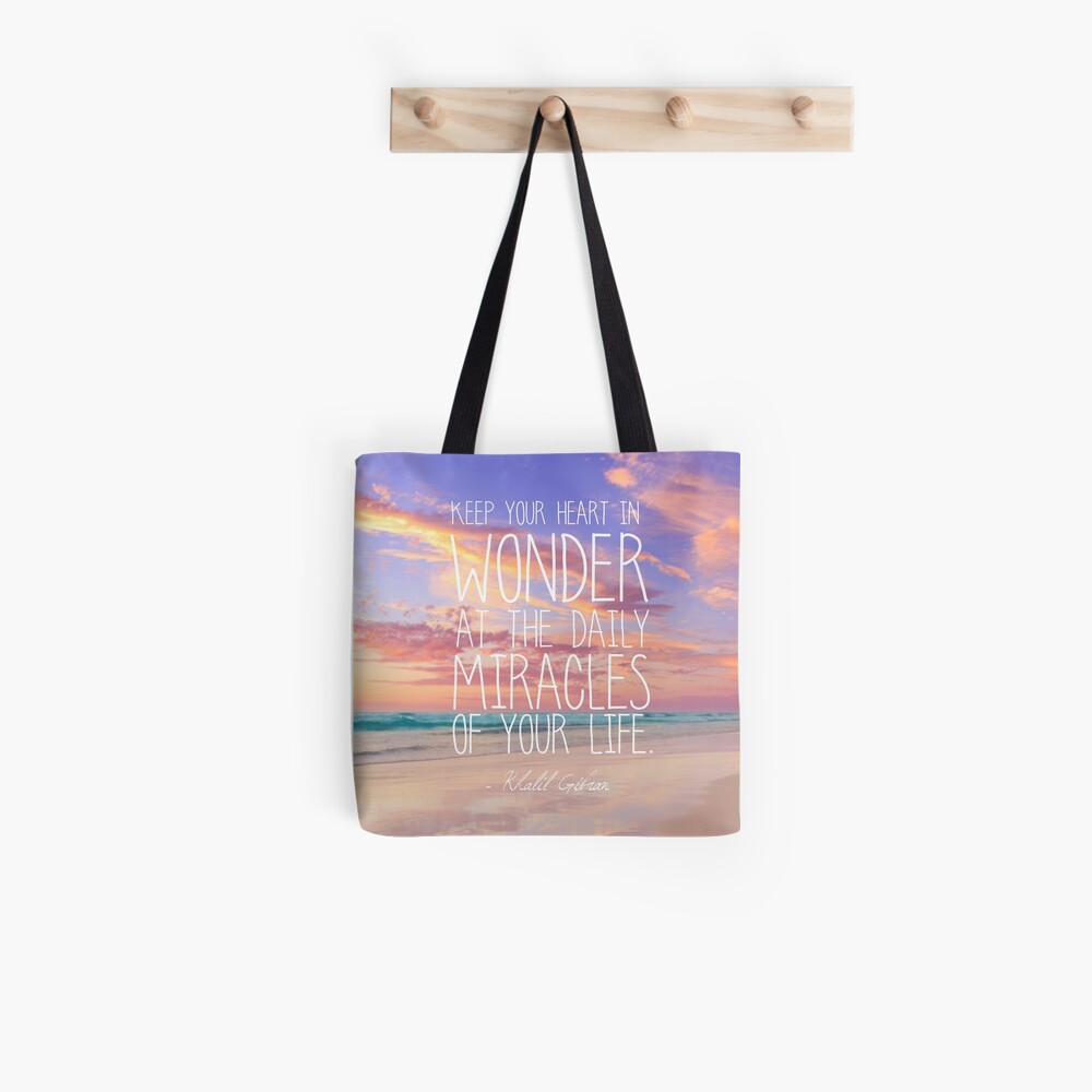 Keep Your Heart In Wonder Tote Bag