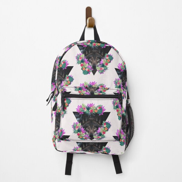 Item preview, Be Strong As A Wolf Flower designed and sold by fatydesignspace.