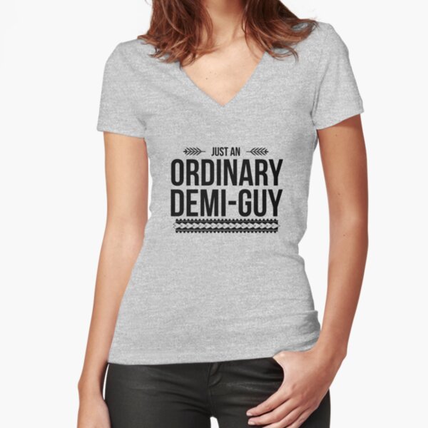 Just an Ordinary Demi Guy Fitted V-Neck T-Shirt