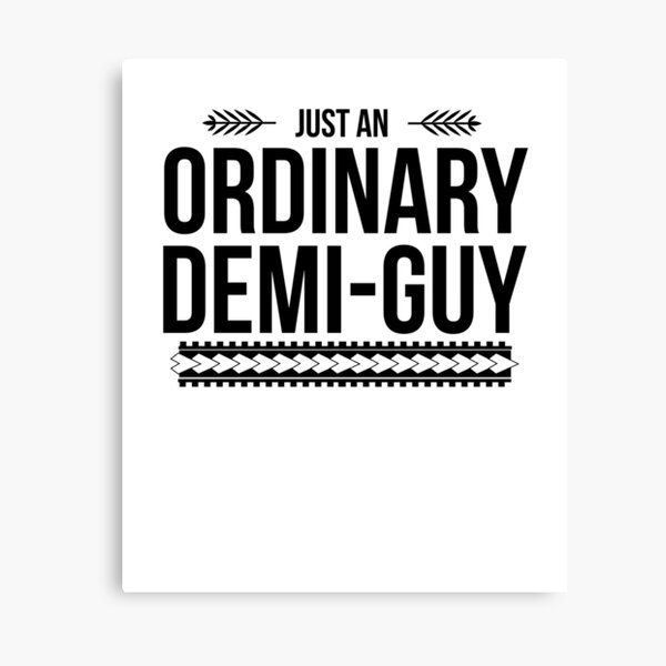 Just an Ordinary Demi Guy Canvas Print