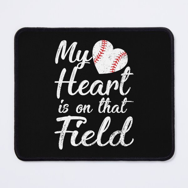 Item preview, My Heart Is On That Field Baseball Softball Mother's Day Mom designed and sold by MichelSorour.