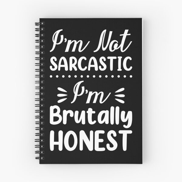 Item preview, I'm not sarcastic I'm brutally honest designed and sold by pnkpopcorn.