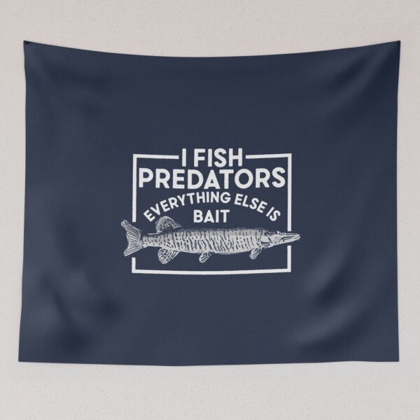 Item preview, Musky Fishing I Fish Predators Fish designed and sold by PunfunStudio.