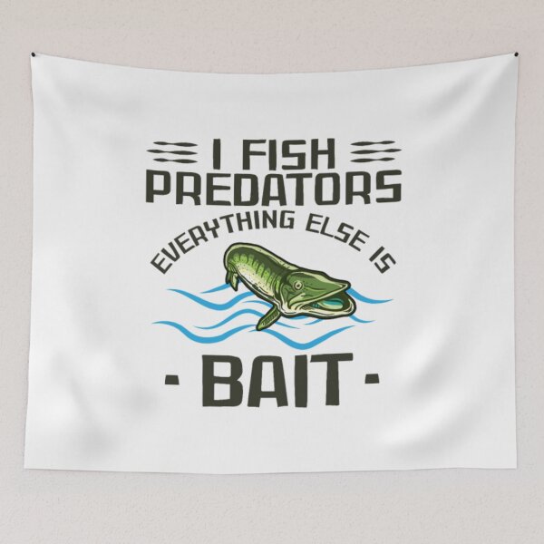 Item preview, Musky Fishing I Fish Predators Fish designed and sold by PunfunStudio.
