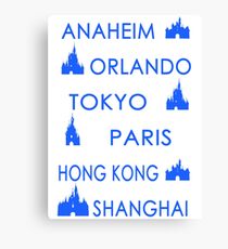 My Cities Canvas Print