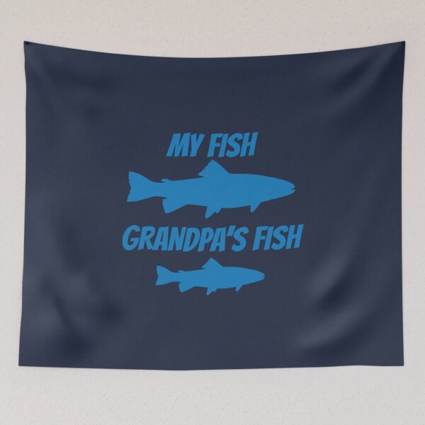 Item preview, My Fish Grandpas Fish designed and sold by PunfunStudio.