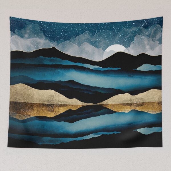 Item preview, Midnight Mountain designed and sold by spacefrogdesign.