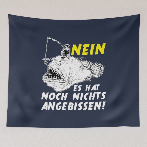 Item preview, No bites Angler Fish Fishing designed and sold by PunfunStudio.