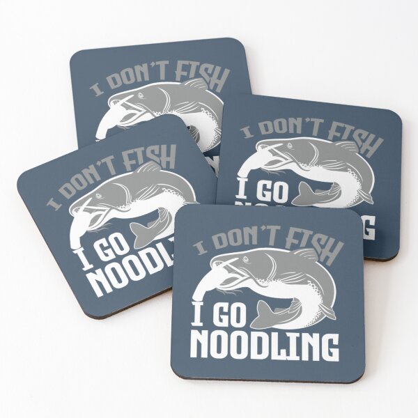 Item preview, Noodling Fishing Noodle Fish designed and sold by PunfunStudio.