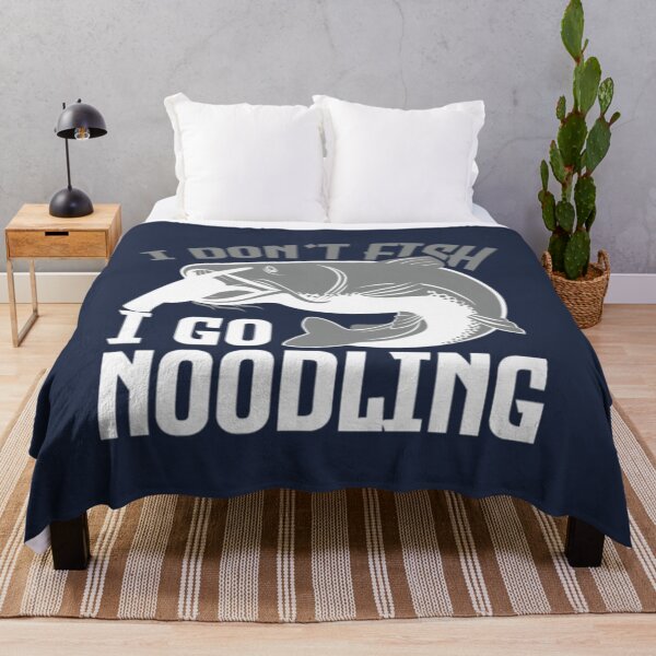 Item preview, Noodling Fishing Noodle Fish designed and sold by PunfunStudio.