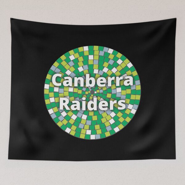 Item preview, Canberra Raiders Circle Mosaic Classic  designed and sold by thickegekasl.