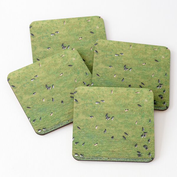 Item preview, Large herd of cows on green pasture designed and sold by Lukasz Szczepanski.