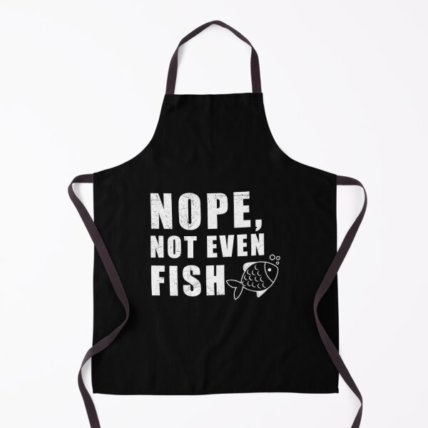 Item preview, Nope Not Even Fish Vegan Vegetarian designed and sold by PunfunStudio.