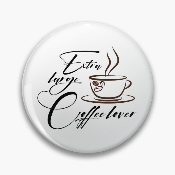 Item preview, Extra Large Coffee Lover designed and sold by Kunal Smart.