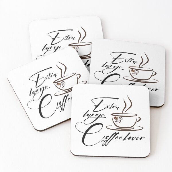 Item preview, Extra Large Coffee Lover designed and sold by Kunal Smart.