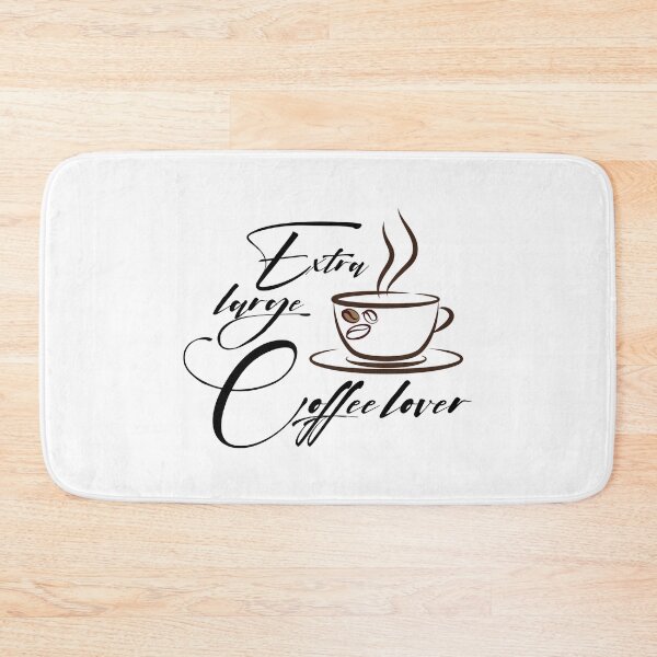 Item preview, Extra Large Coffee Lover designed and sold by Kunal Smart.