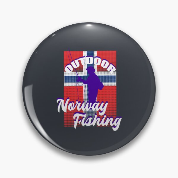 Item preview, Norway fishing fishing angler  designed and sold by PunfunStudio.