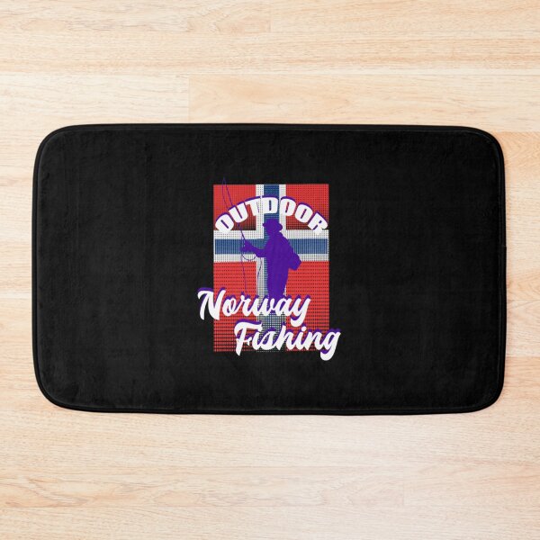Item preview, Norway fishing fishing angler  designed and sold by PunfunStudio.
