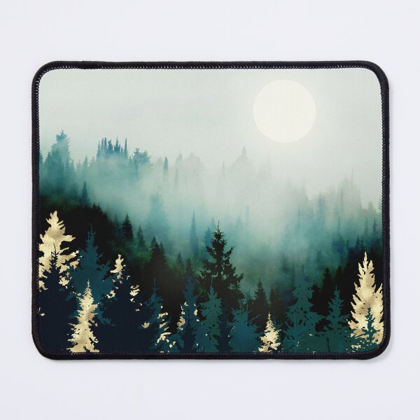 Forest Glow Mouse Pad