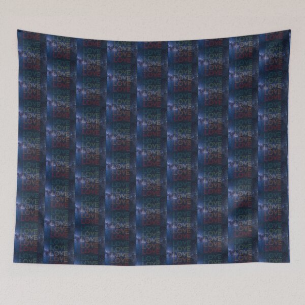 Item preview, love,repeatedly Lettering,stars in the night sky,Space,Galaxy designed and sold by zzzozzo.