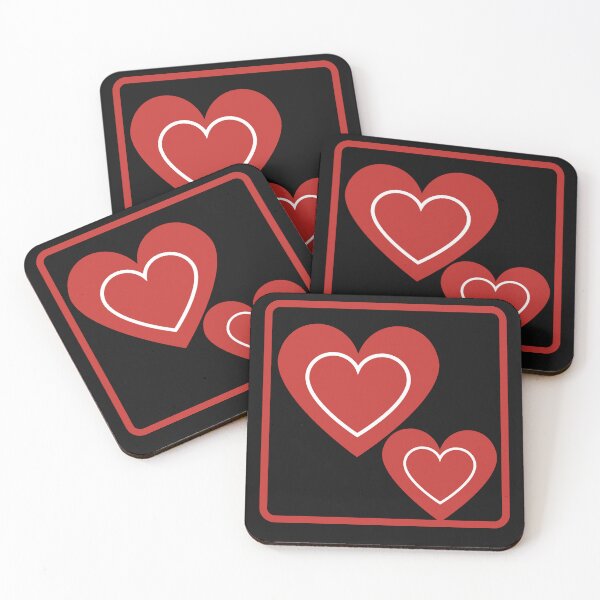 Item preview,  Red love heart designed and sold by Gatugi.
