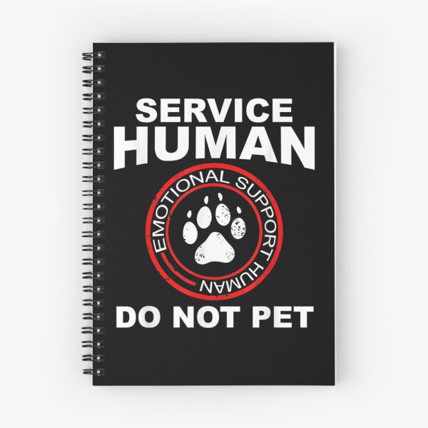 Item preview, Service Human Tshirt Funny Dog Owner Emotional Support Human   designed and sold by ATArtDigitalCA.