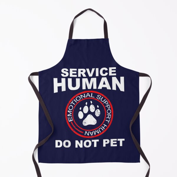 Item preview, Service Human Tshirt Funny Dog Owner Emotional Support Human   designed and sold by ATArtDigitalCA.