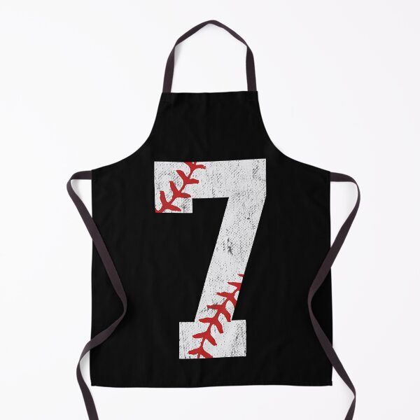 Item preview, Number 7 Vintage 7th Birthday Baseball Lover 7 Years Old designed and sold by MichelSorour.