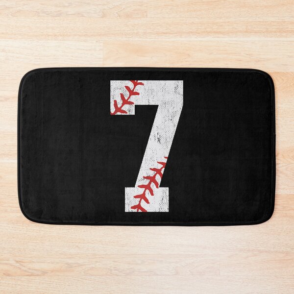 Item preview, Number 7 Vintage 7th Birthday Baseball Lover 7 Years Old designed and sold by MichelSorour.