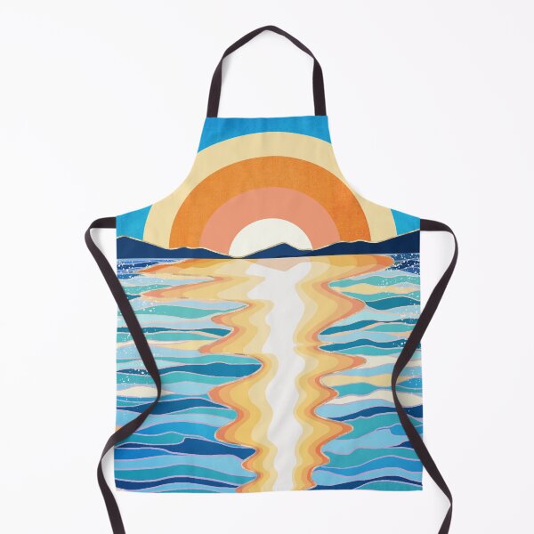 Item preview, Retro Ocean Sun designed and sold by spacefrogdesign.