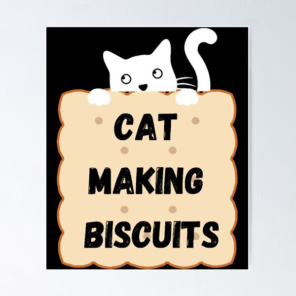 Item preview, Cat Making Biscuits designed and sold by haitran6382.