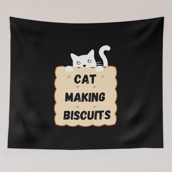 Item preview, Cat Making Biscuits designed and sold by haitran6382.