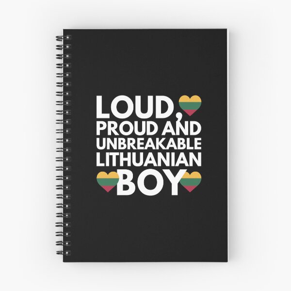 Item preview, I am Lithuanian Boy Loud, Proud and Unbreakable designed and sold by HelloFromAja.