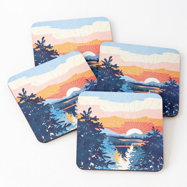 Item preview, Sunset Lake designed and sold by spacefrogdesign.