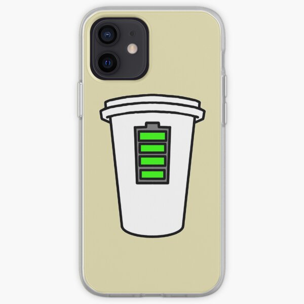 Coffee = Human Charger iPhone Soft Case
