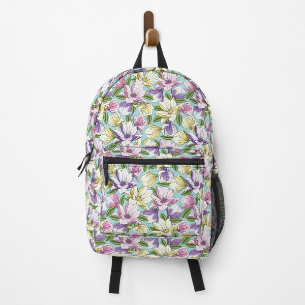 Item preview, Copy of Colorful Magnolia Flowers Pattern designed and sold by Ayesha Saleem.
