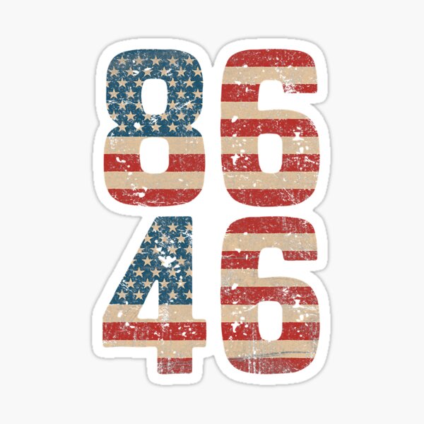 Item preview, 86 46 Impeach Biden 46 Vintage Distressed 8646 Anti Biden designed and sold by danialkvnx30.