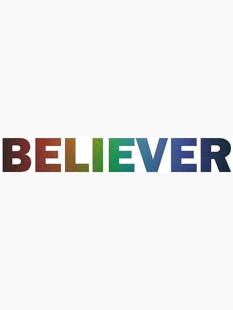 Believer Greeting Card By Serendipitous71 Redbubble