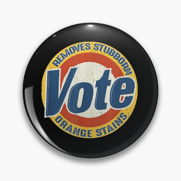 Item preview, Vintage Vote Removes Stubborn Orange Stains Funny Anti trump designed and sold by ATArtDigitalCA.