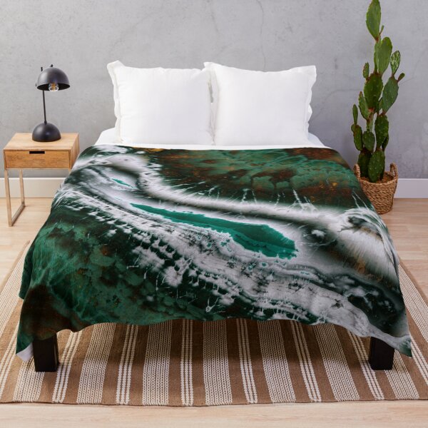 Item preview, Emerald Agate Abstract designed and sold by spacefrogdesign.