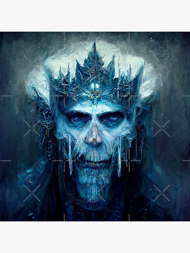 "İce King (Fully produced with artificial intelligence)" Poster for