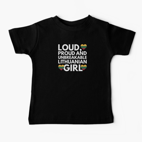 Item preview, Loud, Proud and Unbreakable Lithuanian Girl from Lithuania designed and sold by HelloFromAja.