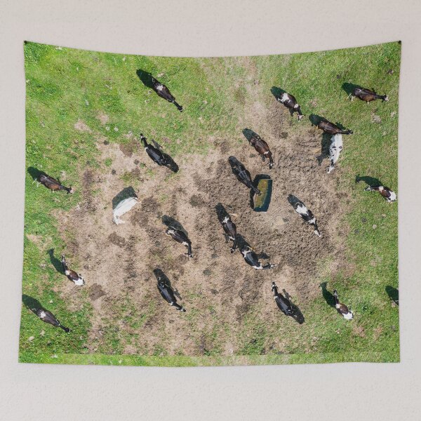 Item preview, Herd of cows by the drinker designed and sold by Lukasz Szczepanski.