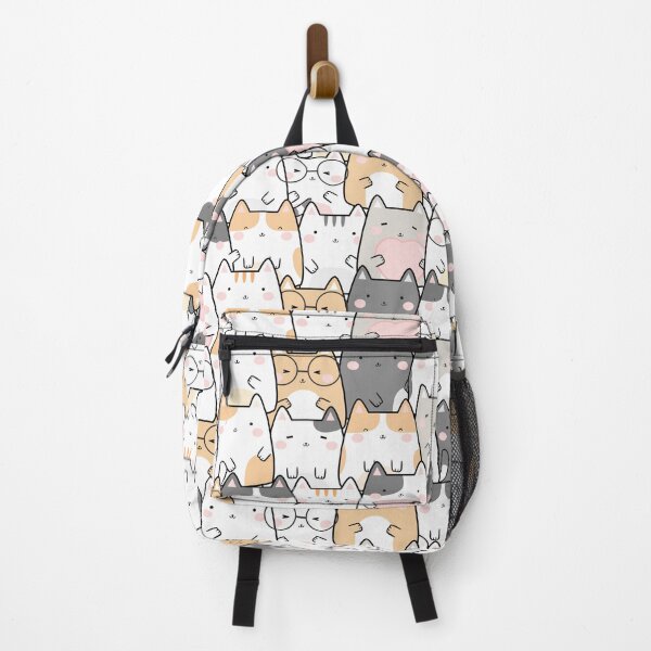 Item preview, All Over Kawaii Kitty Cats designed and sold by Jandsgraphics.