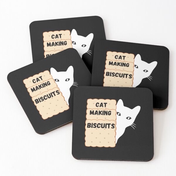 Item preview, Cat Making Biscuits designed and sold by haitran6382.