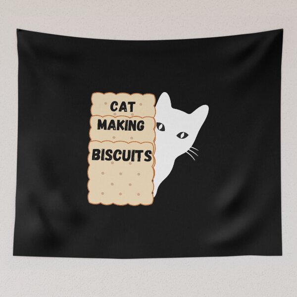 Item preview, Cat Making Biscuits designed and sold by haitran6382.