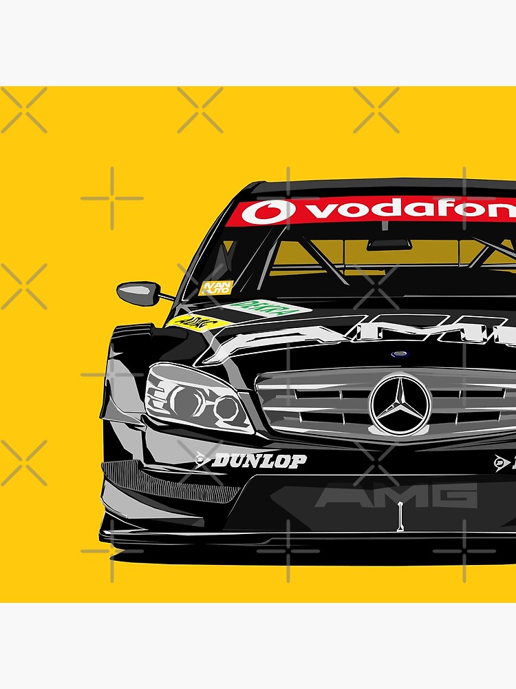 Paul Di Resta's Mercedes Benz C Class AMG DTM Poster for Sale by ivanhjto
